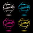 arrow metal ball