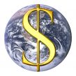 Dollar over earth