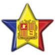andorra button flag star shape