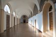 wide monastery corridor