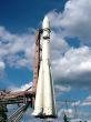 The first rocket - Monument to the Soviet astronautics