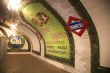 ancient advertising inside underground