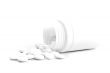 plastic bottle with pills