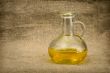 Carafe with yellow oil