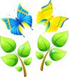 Branch and butterfly