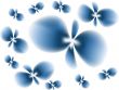 abstract butterfly flower
