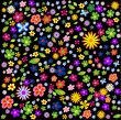Abstract floral background