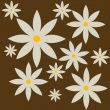 Abstract floral background