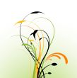 Abstract floral background
