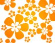 background with flowers in warm colors