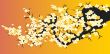 Abstract floral background