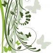 Abstract floral background