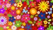 Abstract floral background