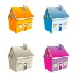 Small vector houses