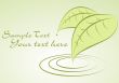 green leaves vector illustration