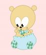 Cute baby bear