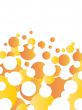 Orange abstract background