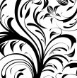 Abstract floral background