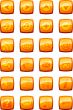 Vector illustration of glossy multimedia icon set