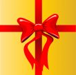 Red Bow vector illustration
