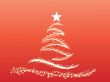 abstract vector Christmas tree background