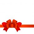 Red Bow fully editable vector illustration