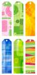 abstract retro bookmarks