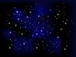 Night sky with stars