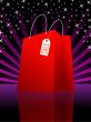 Red shopping bag