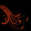 Abstract floral background