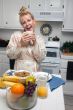 Attractive Woman In Kitchen