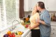 Happy Couple Enjoying An Eveing