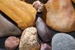 abstract background with colorful stones