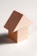Wooden model of house