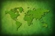 Global map with grass texture