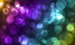 abstract glowing circles