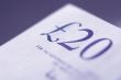 20 pound banknote close-up