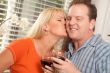 Happy Couple Enjoying Wine