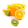 kiwi, oranges and bananas