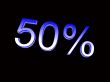 50 percent