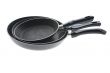 Black griddle close up