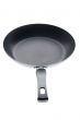 Black griddle macro on white