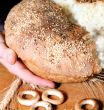 Broken potato bread