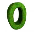 3d number 0 green