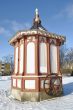 Wooden Pavilion of Ancient City Well.