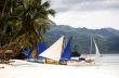Boats at beach