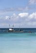 Lonely boats at ocean
