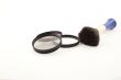 Lens filters and brush