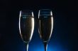 champagne glasses