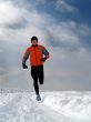 Runner in Snow